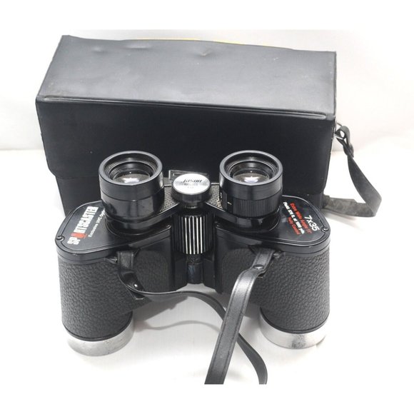 Jason Sportscaster Model 131 7X35 Extra Wide Angle 11 Vintage Binoculars &Case - Picture 1 of 15